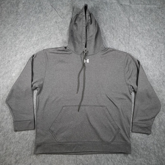 Under Armour Other - Under Armour Hoodie Mens Extra Large Gray Loose Fit Pullover Sweatshirt